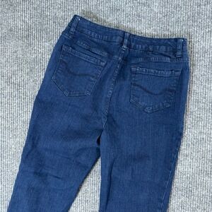 Vintage‎ St Johns Bay Jeans Womens 8 Dark Wash 90s Mom Jeans Y2K Minimalist